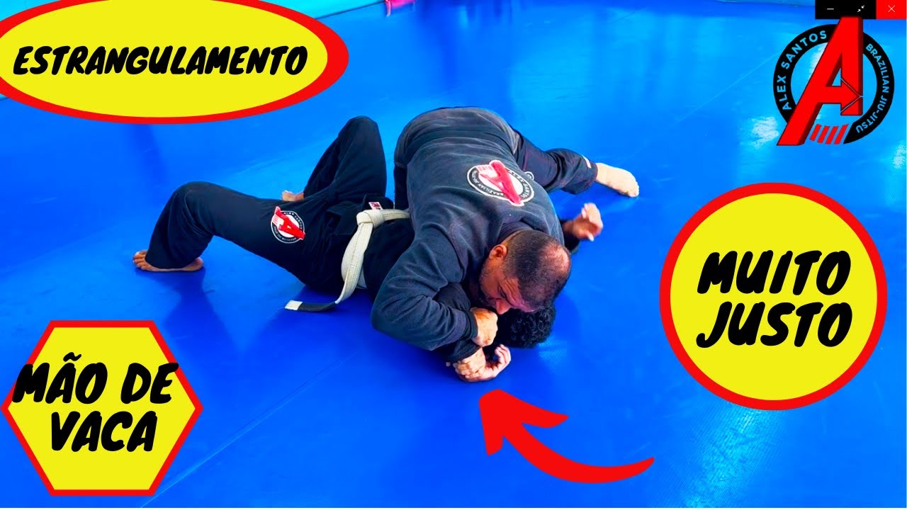 ESTRANGULAMENTO 100 KILOS E UMA MÃO DE VACA | MAIS UMA PRO SEU ARSENAL | MUITO FÁCIL DE FAZER | TOP