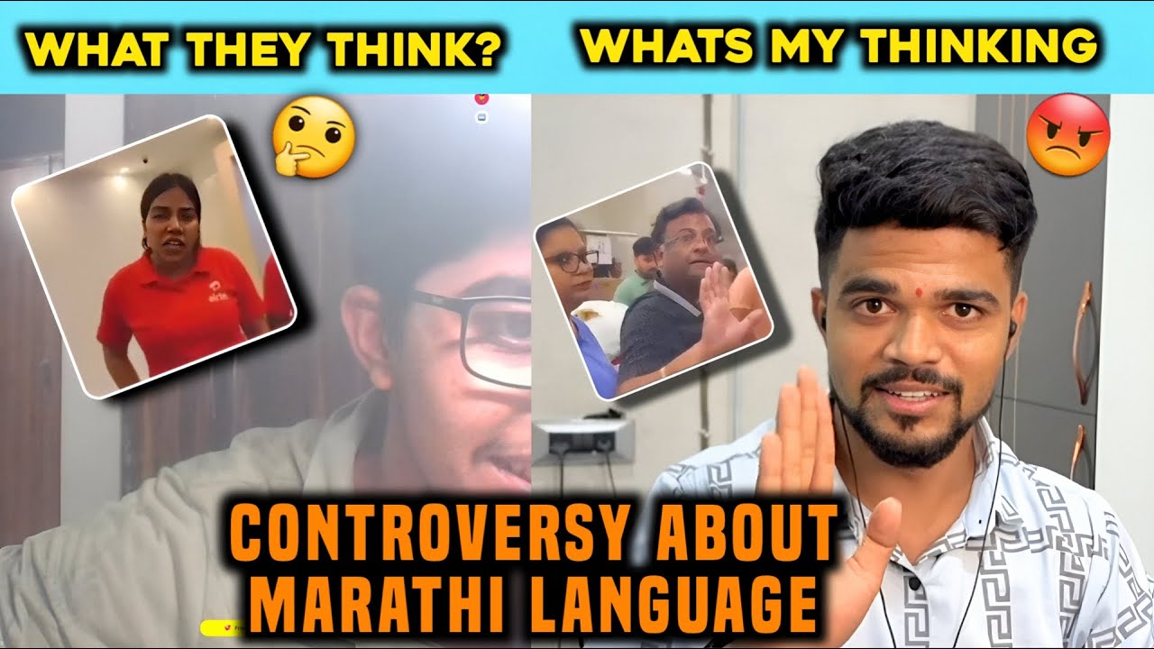 🤬Marathi Language Controversy 😱 | Love To Every Language ❤