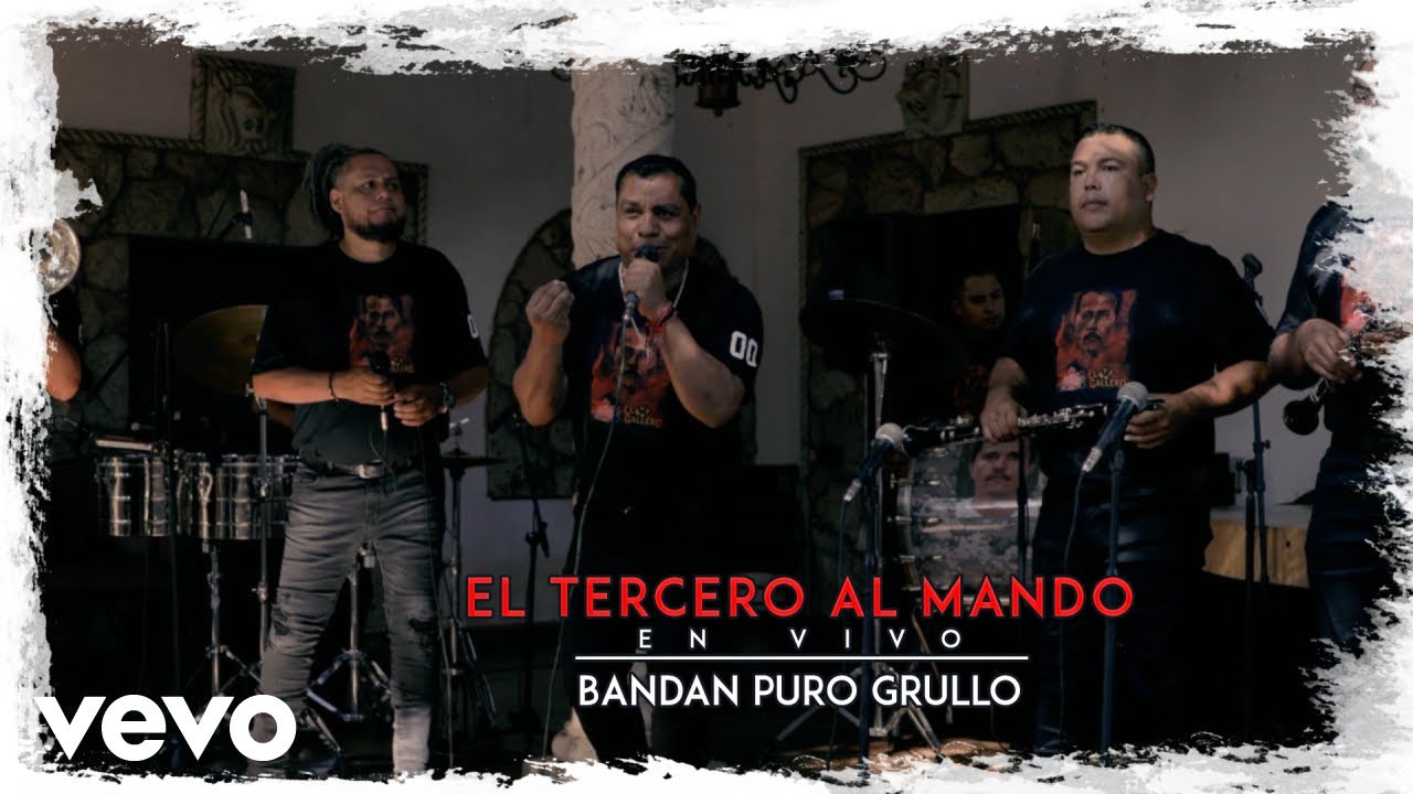 Banda Puro Grullo - El Tercero Al Mando |En Vivo|