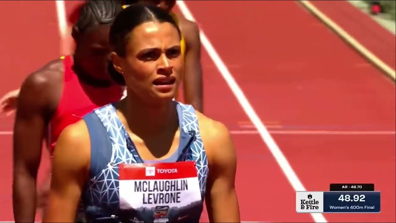 2025 USA championships women’s 400m finals - Sydney McLaughlin-Levrone (full race)