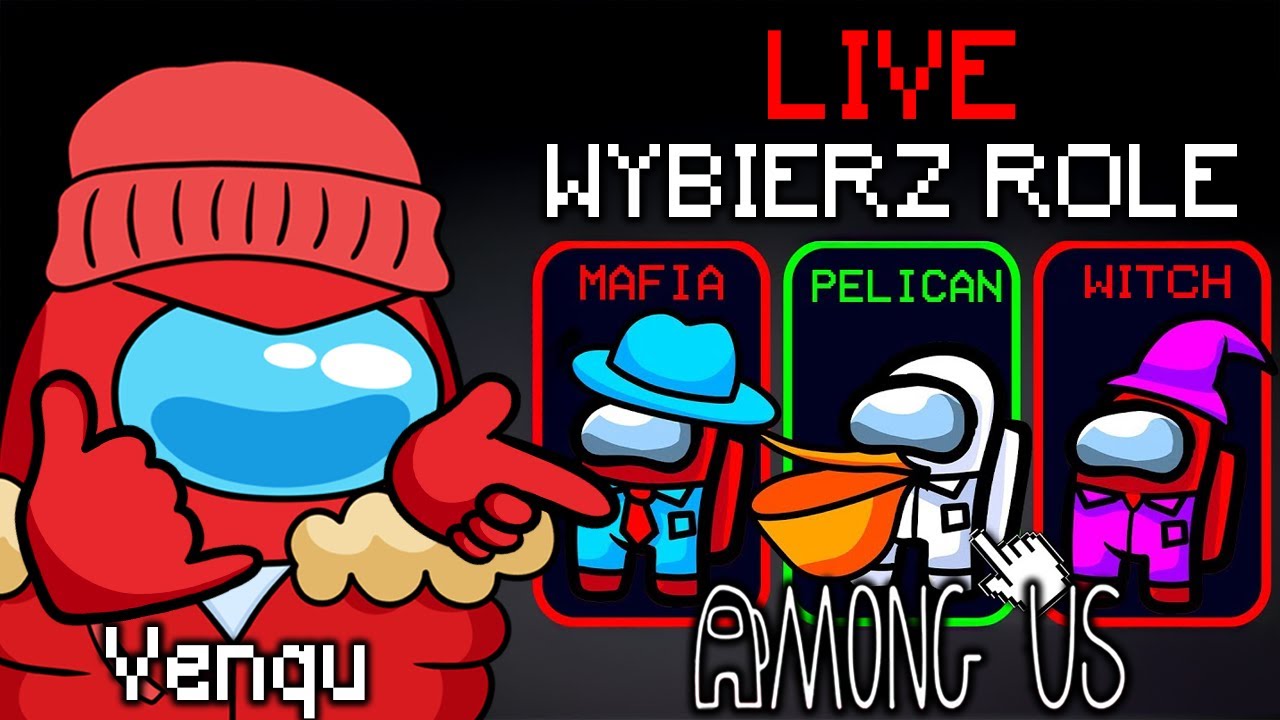 🔴 PIERWSZY LIVE z DRAFT AMONG US gdzie WYBIERAM ROLE!