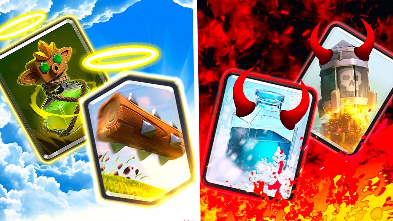 Hechizos Más QUERIDOS vs ODIADOS en Clash Royale
