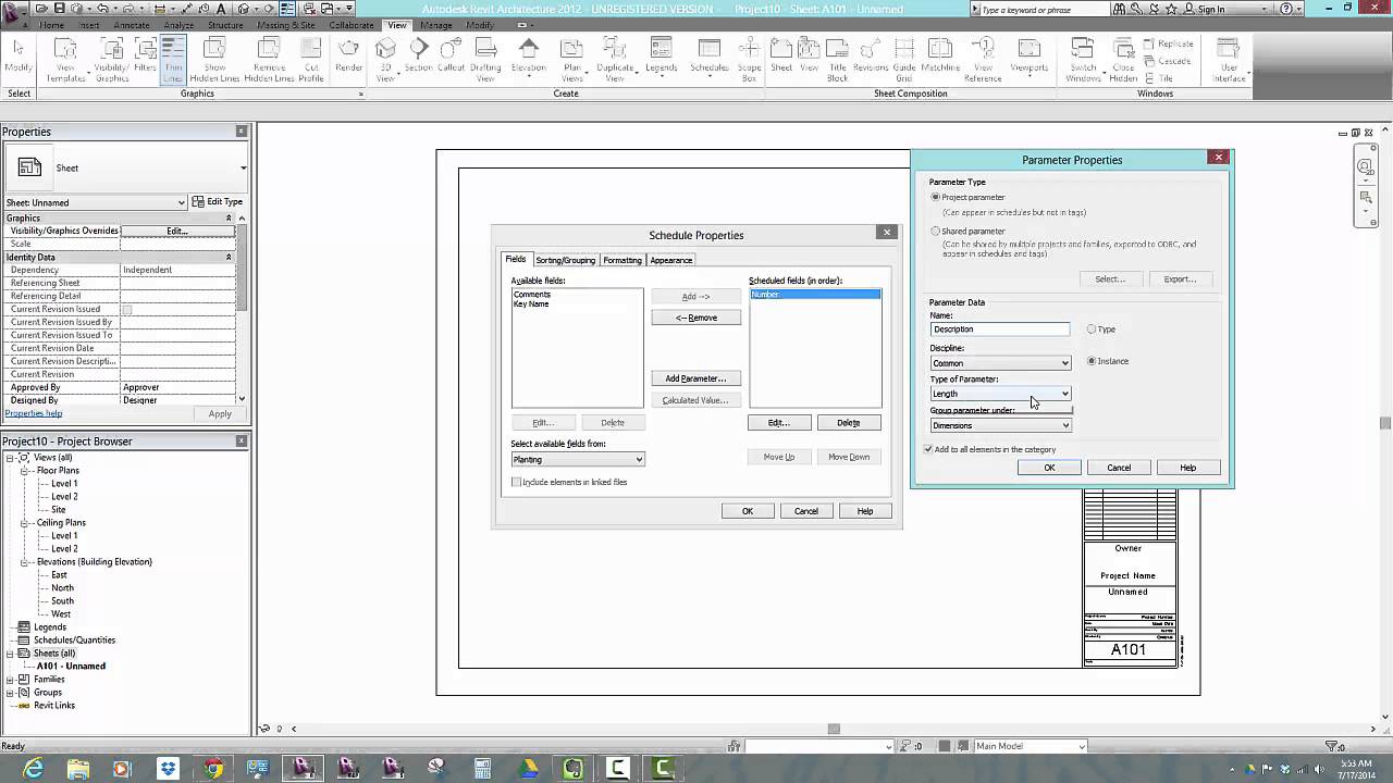 Adding General Notes to a Sheet