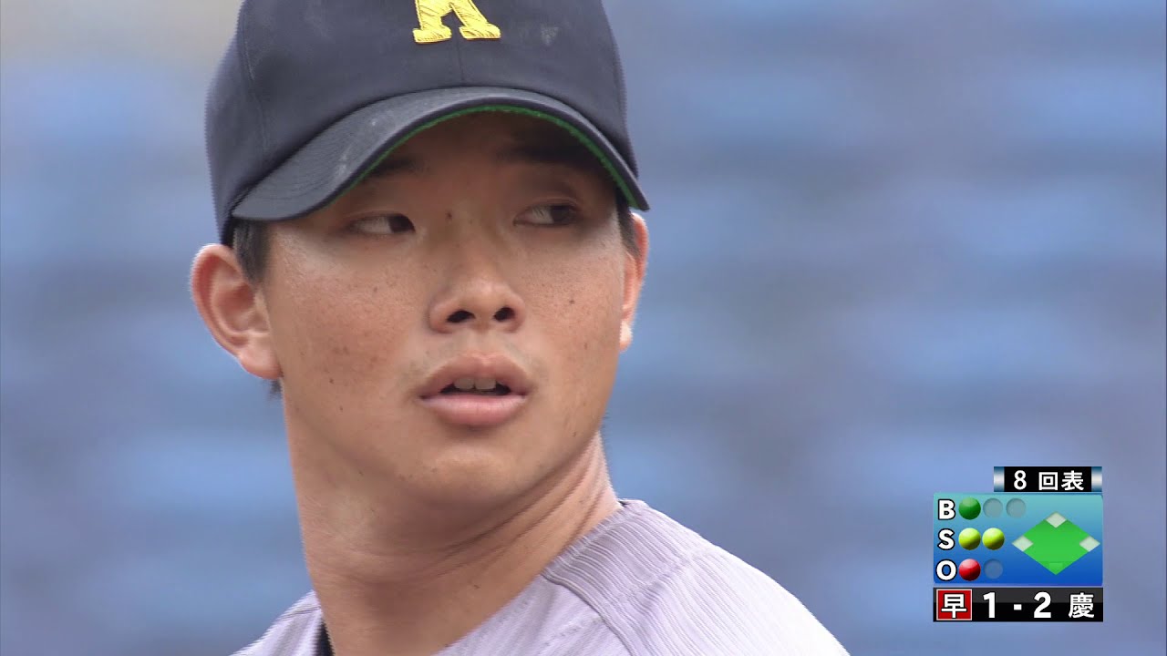 木澤尚文投手（慶應義塾大学　2020年ヤクルトスワローズ　ドラフト１位）