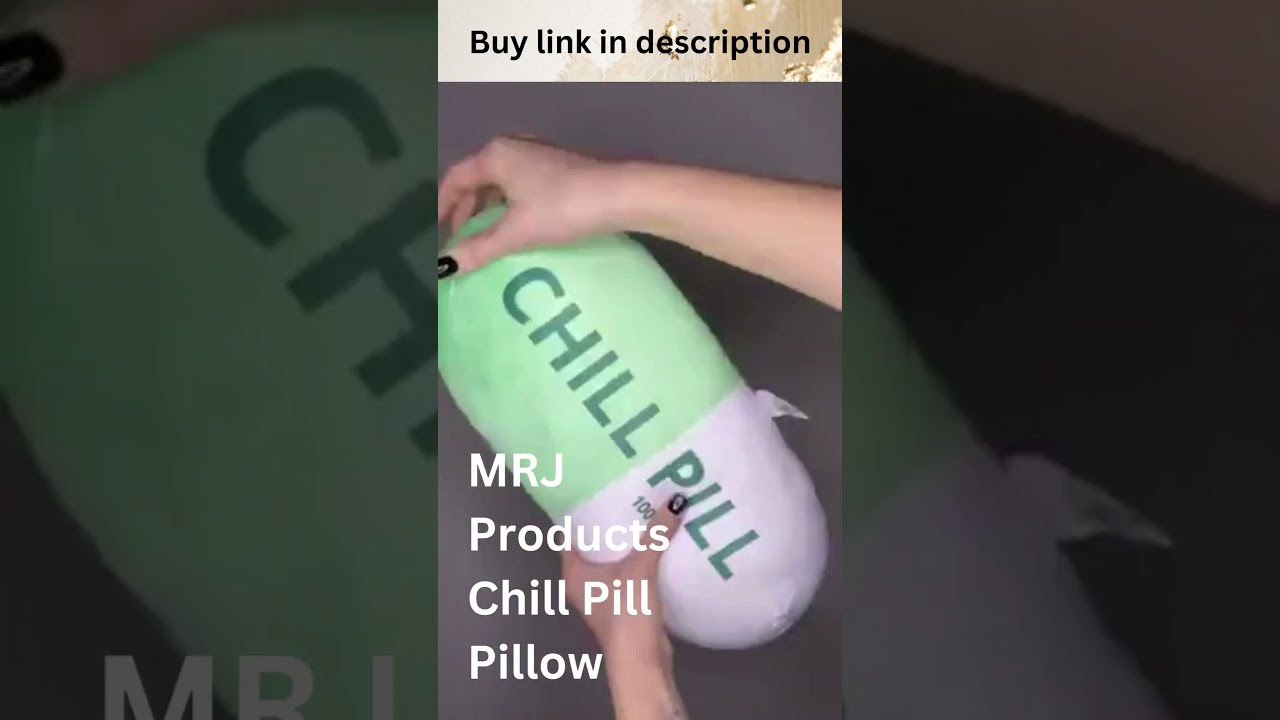 MRJ Products Chill Pill Pillow