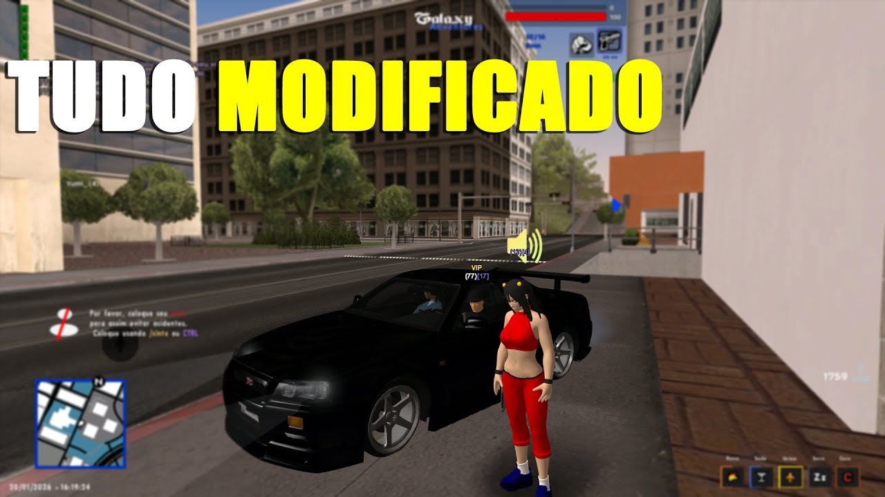 ESSE É O MELHOR SERVIDOR 100% BRASILEIRO - GTA SAMP RP
