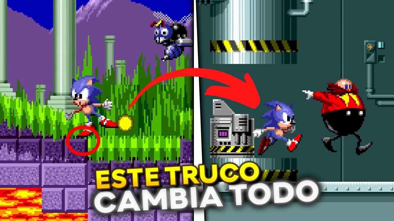 El truco secreto de Sonic 1 que nadie conoce 😵‍💫