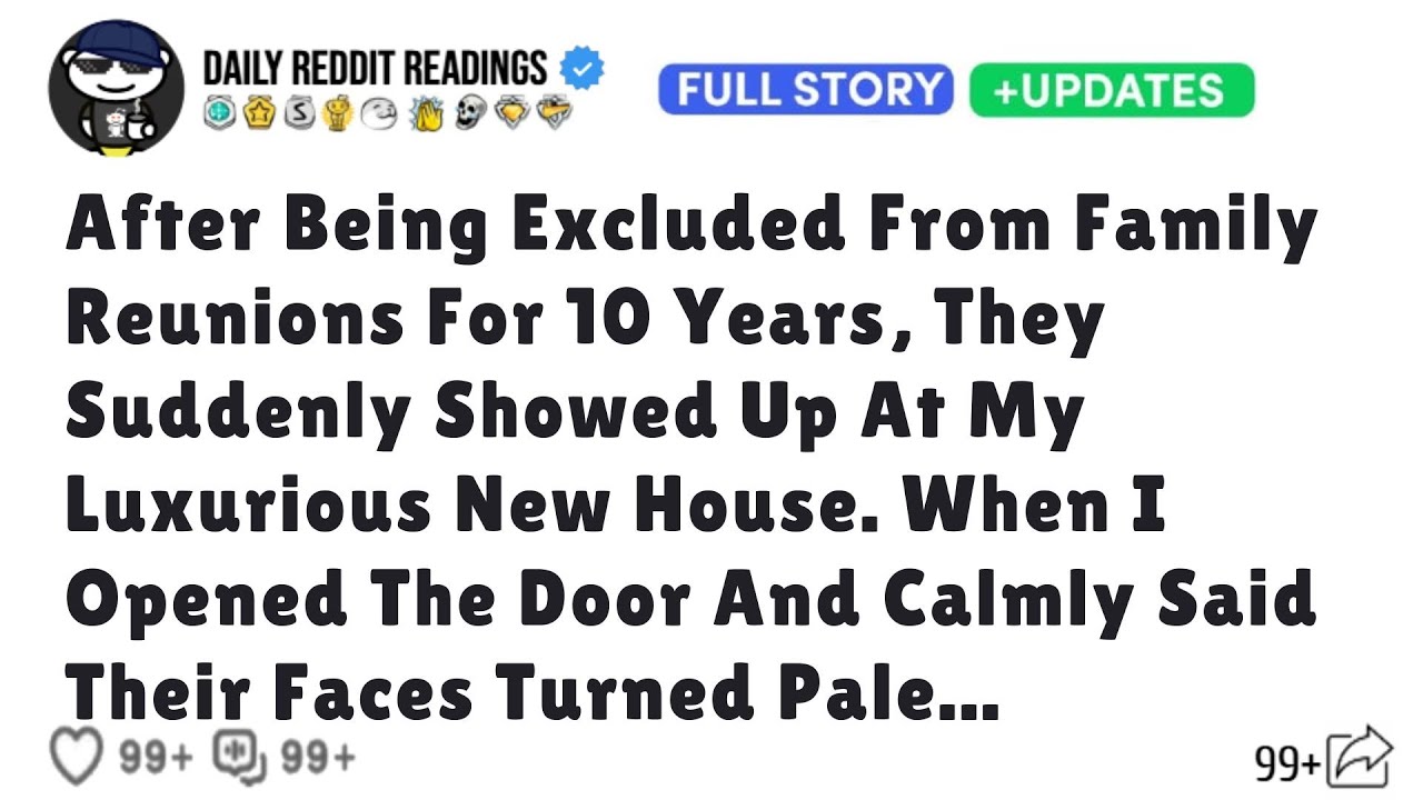 After Being Excluded From Family Reunions For 10 Years, They Suddenly Showed Up At My Luxurious...