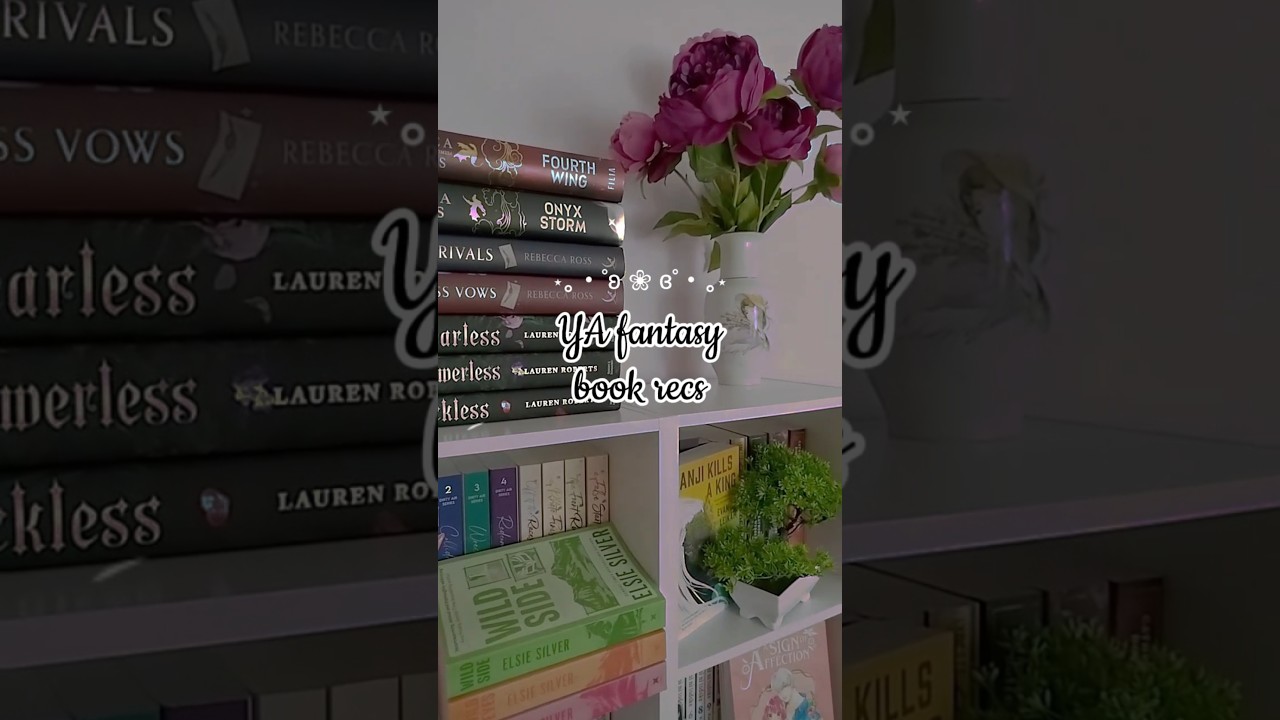 YA Fantasy book recs 📚🤌 