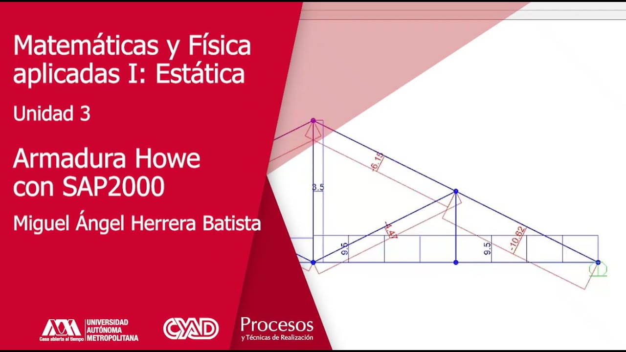 24 Armadura Howe con SAP2000
