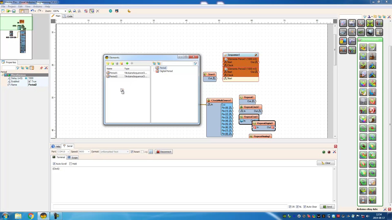 Visuino - Beginner Series - Part 4 of 7
