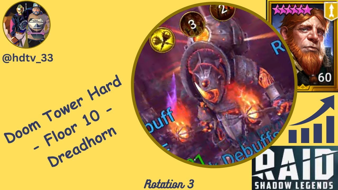 Doom Tower  Hard - Floor 10 - Dreadhorn