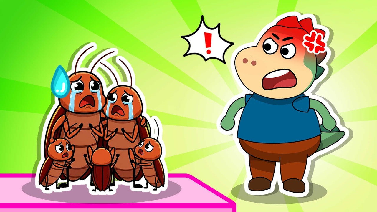 🚨 Daddy vs Cockroaches 🏠 Can Sparkle Fix the Bug Chaos? 🧼 Fire Spike Kids Stories