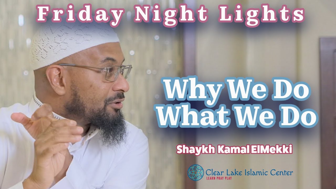 Why We Do What We Do
