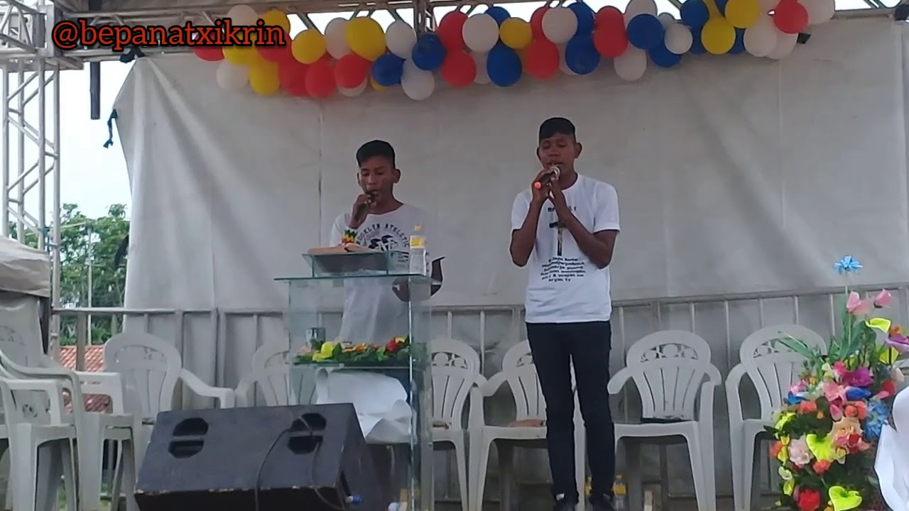 Cantores: Bepanàt Xikrin e Berê Xikrin