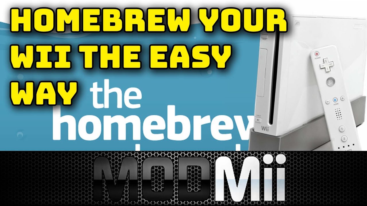 Best Wii hack to play all the games - ModMii - reliable and easy