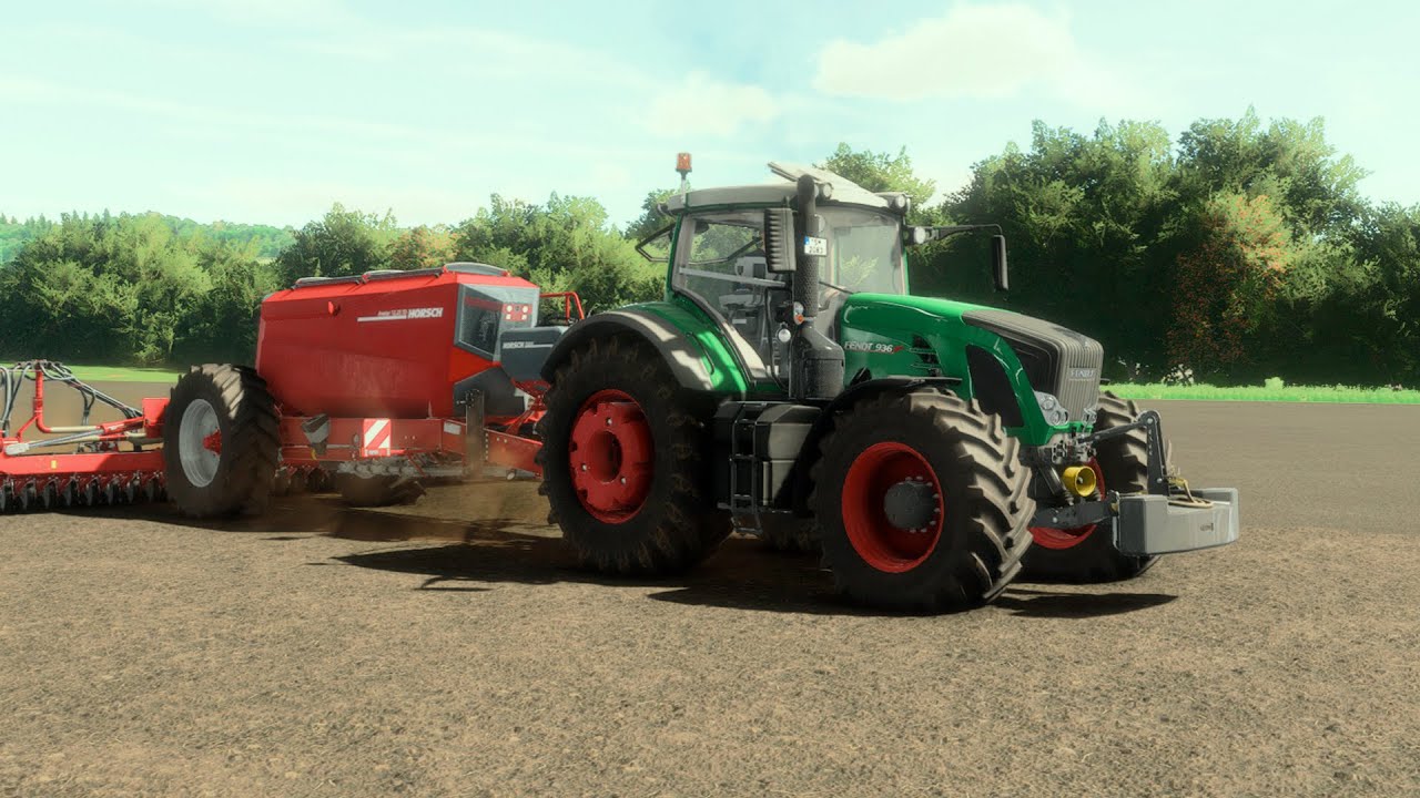 Farming Simulator 22 / Map HORSCH AgroVation / #65 Sowing canola FENDT 936, Work on BGA Xerion 5000
