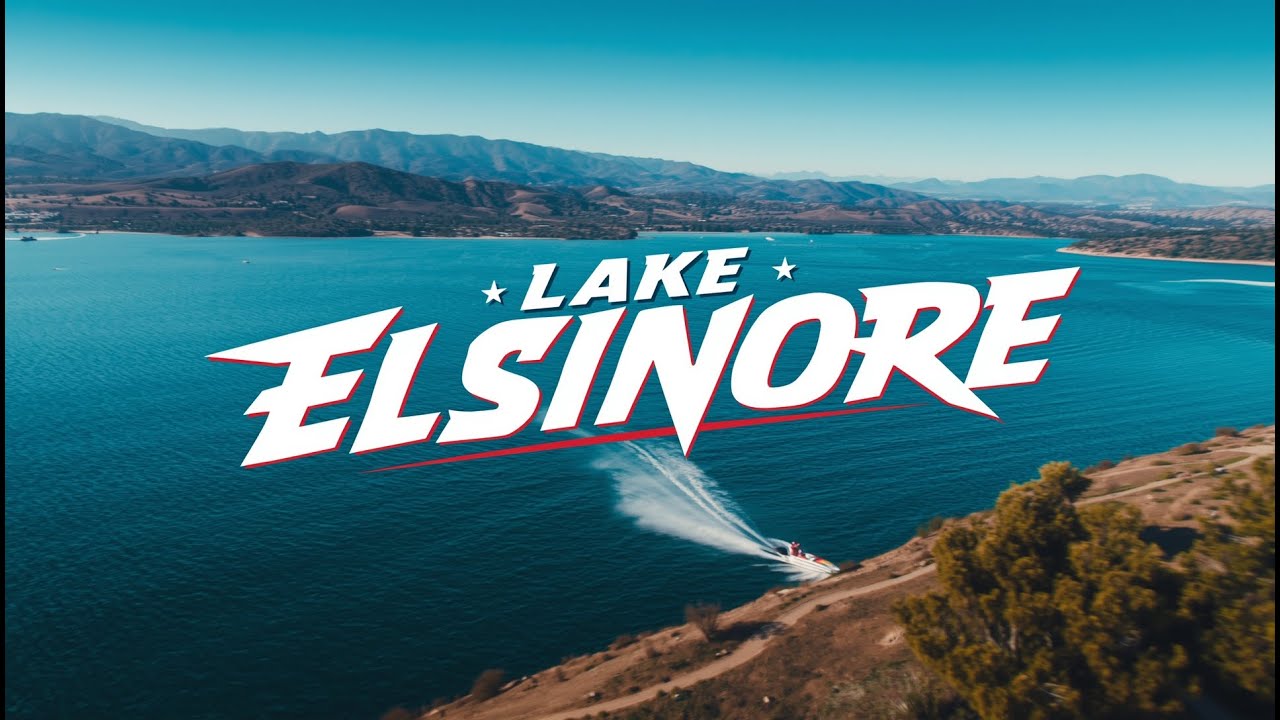 Lake Elsinore’s Mystical Lake From a Drone’s Eye View! 🌊🚁