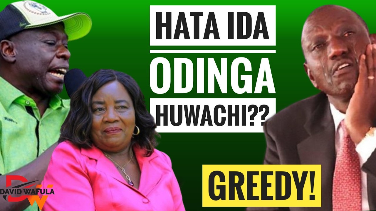IDA ODINGA BETRAYS RAILA BY DOING THIS WITH RUTO!!