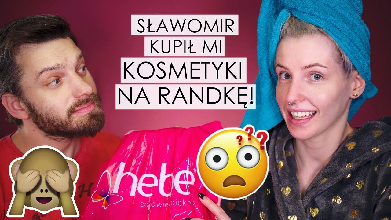 ❤️Sławomir kupił mi kosmetyki na WALENTYNKOWĄ RANDKĘ!😲- CO Z TEGO WYJDZIE?😅
