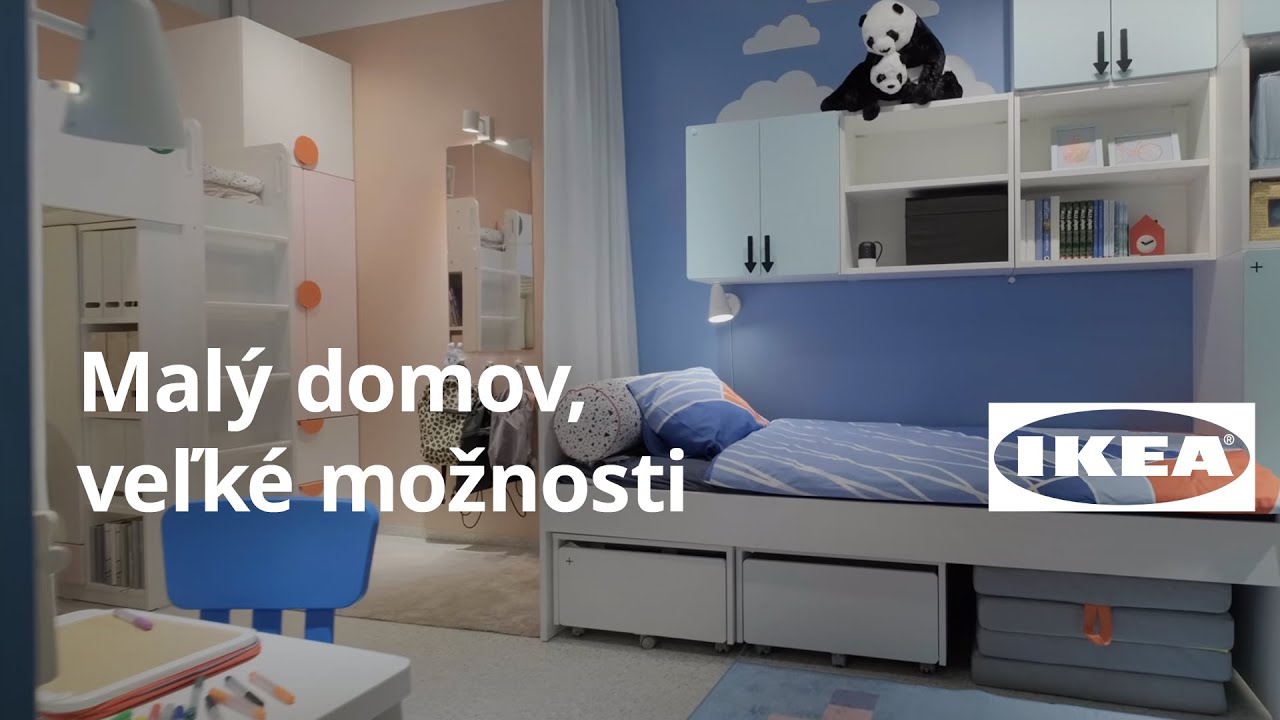 IKEA | Ako útulne zariadiť malý byt