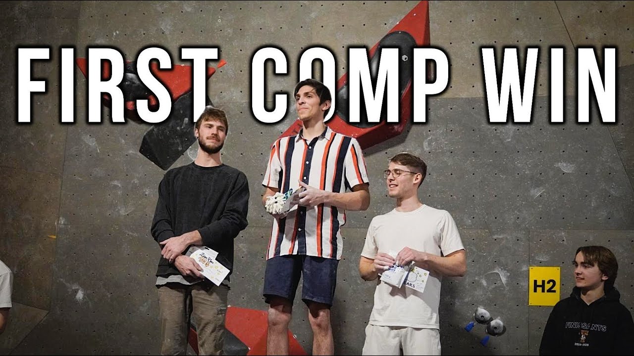 My First Win In A Bouldering Competition