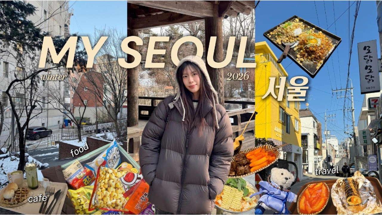 Vlog tập làm Idol ở Hàn Quốc  ˚ ༘౨ৎ⋆  ⋆｡ | ngắm tuyết, ẩm thực, cafe, đi chùa,...