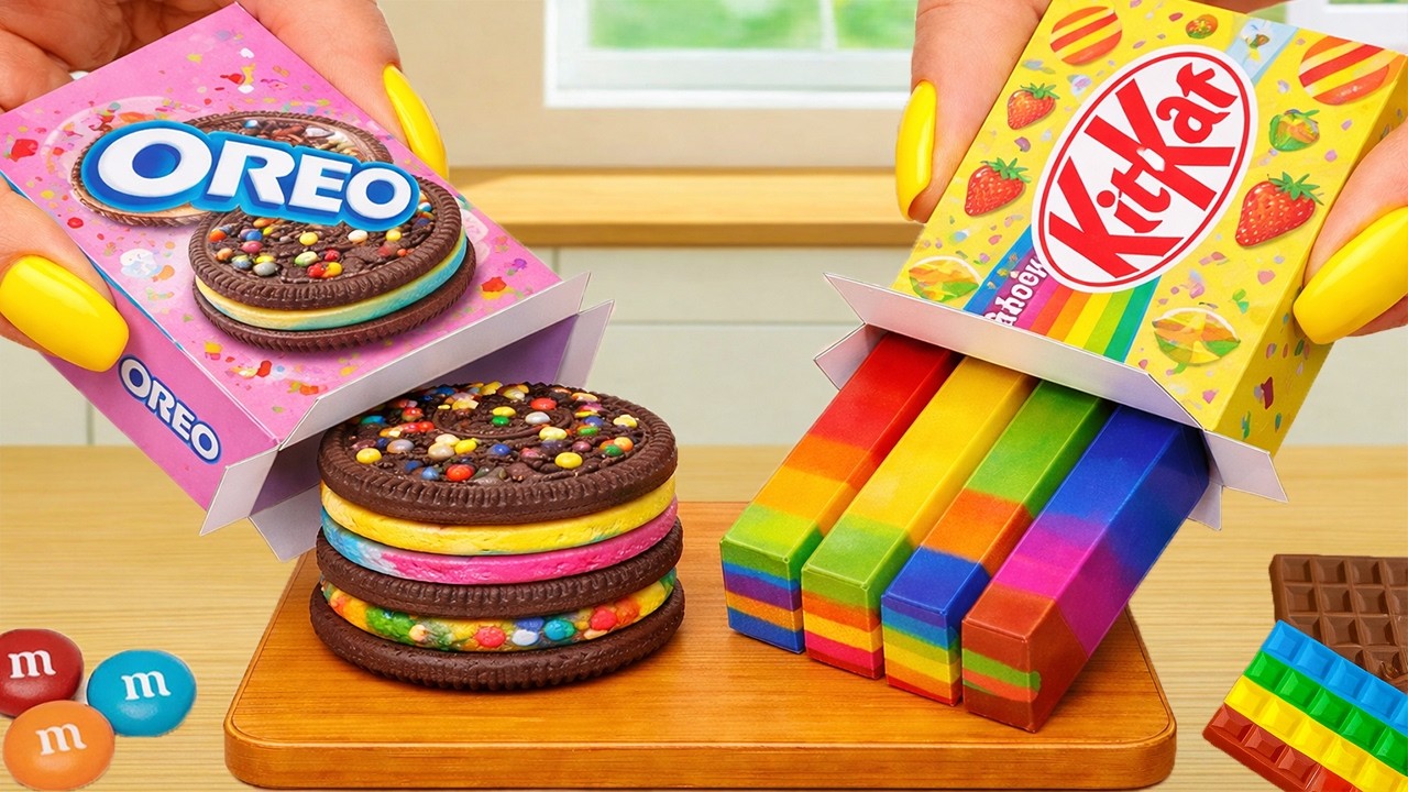 Miniature OREO & KITKAT Cake Recipe 🌈 1000+ Yummy Miniature Cake Decorating Ideas | Mini Bakery
