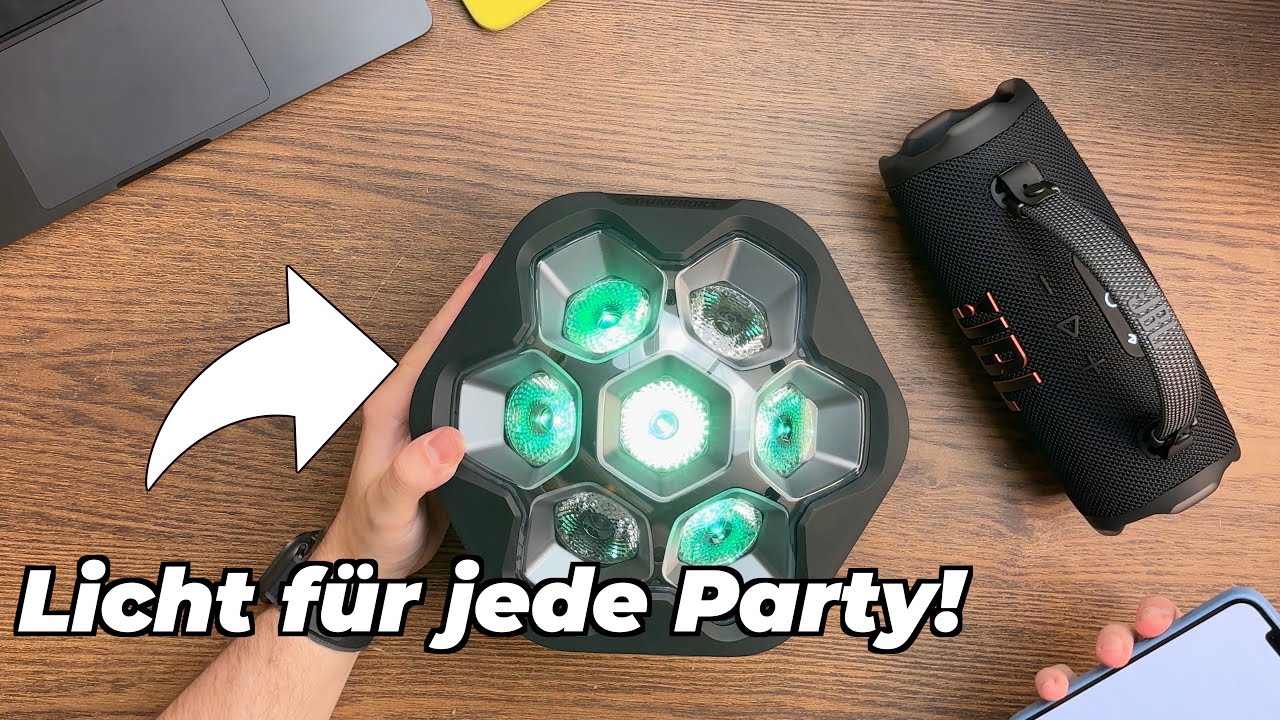SOUNDBOKS LightBoks - Partylicht zum mitnehmen mit Akku!