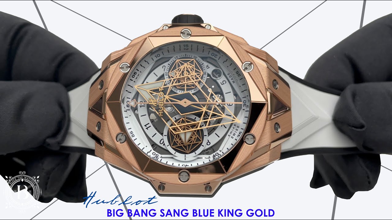 Hublot Big Bang Sang Bleu II King Gold White 418.OX.2001.RX.MXM20