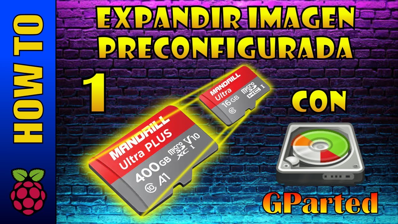 🕹️⚙️Expandir/Redimensionar tu imagen de Recalbox/Batocera CON Gparted (Parte 1)