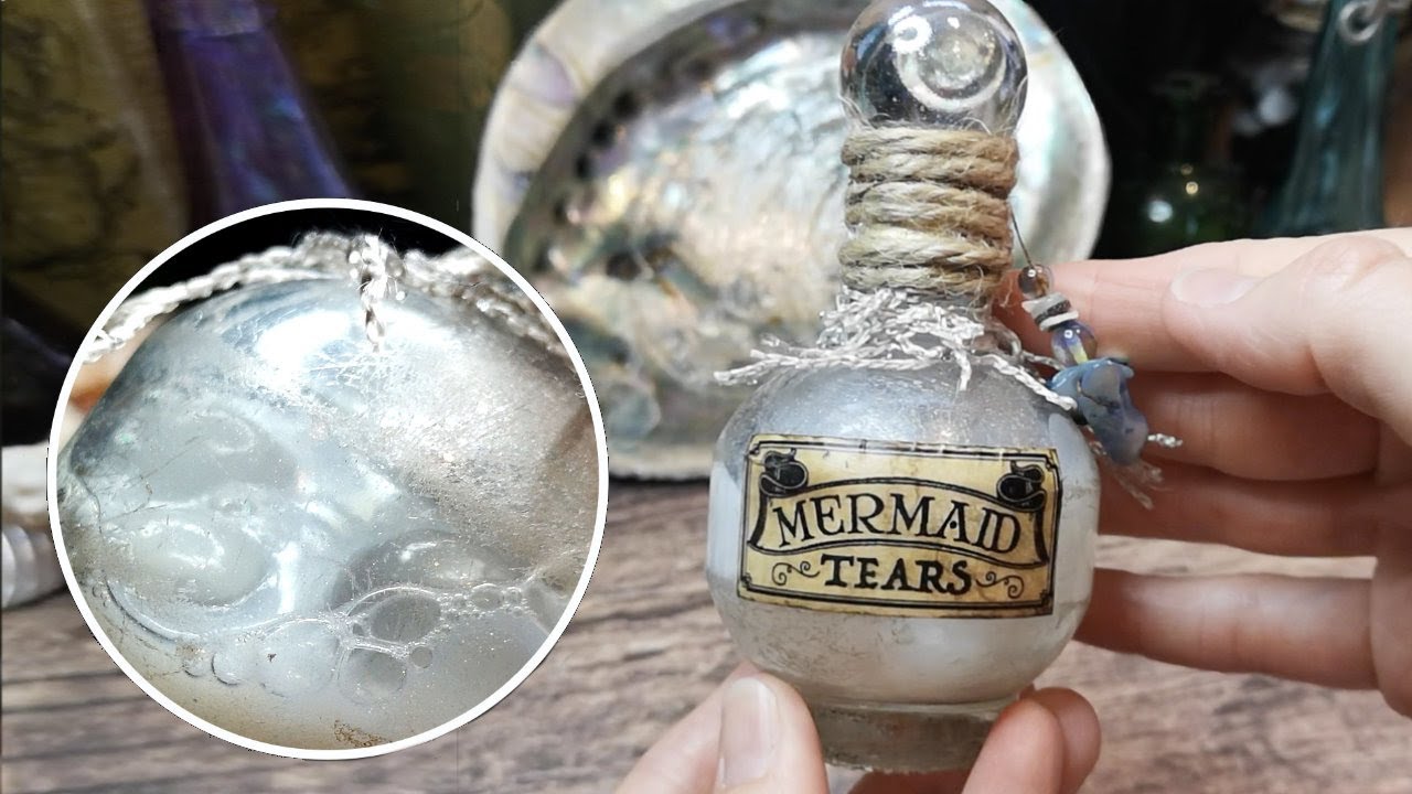 DIY Mermaid Decorations / Halloween / Bottle / Theme Party