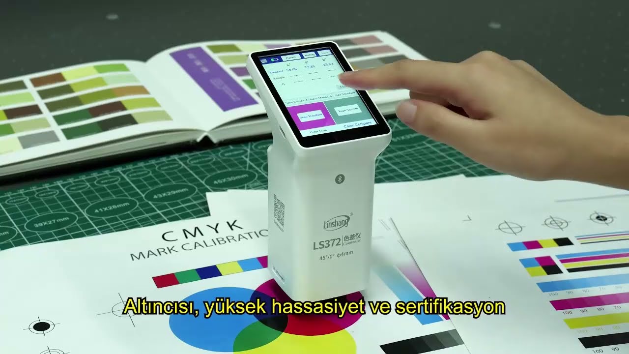 LS372 Matbaa İçin Profesyonel Renk Ölçer
