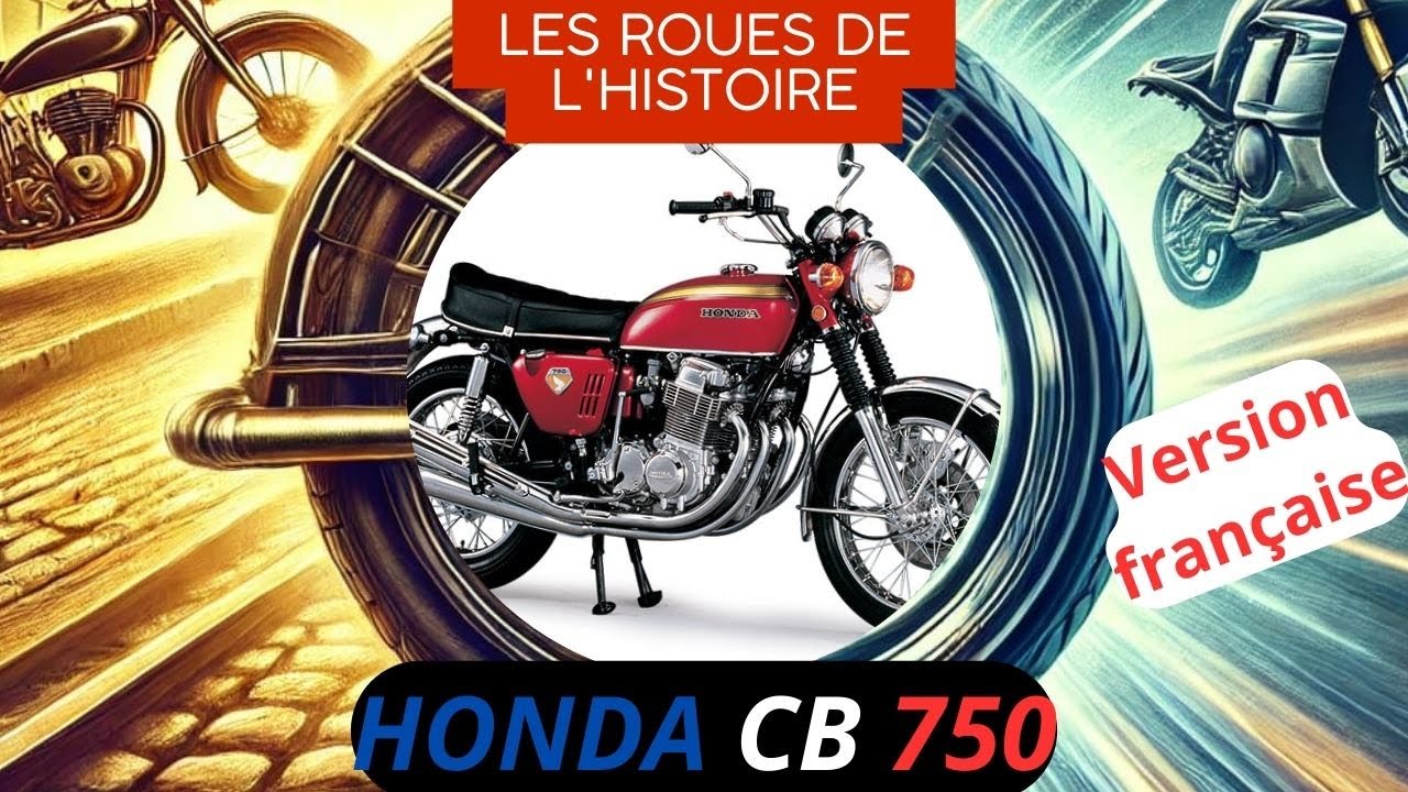 Honda CB750 Four . L'histoire d'une moto qui a révolutionné le monde