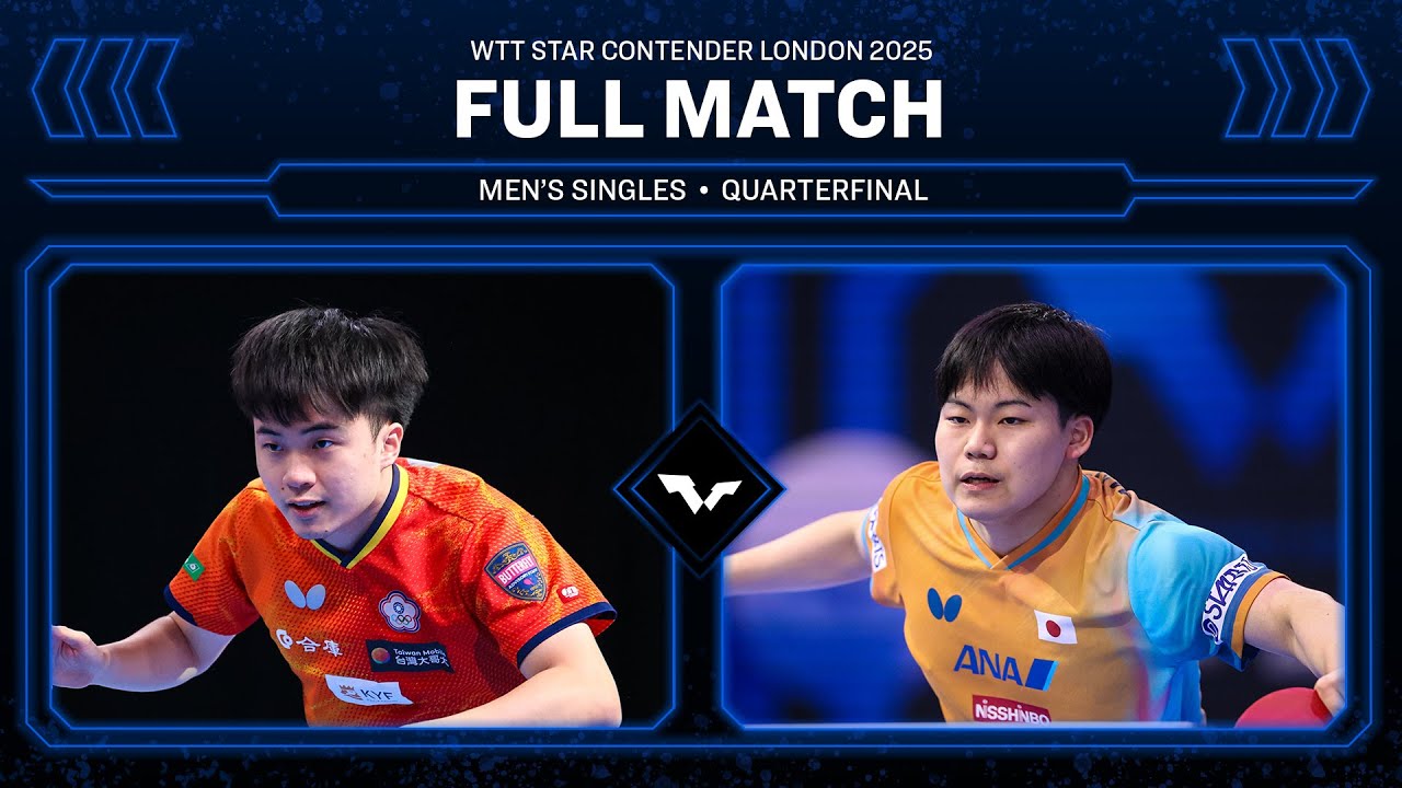 FULL MATCH | Lin Yun-Ju vs Sora Matsushima | MS QF | #WTTLondon 2025