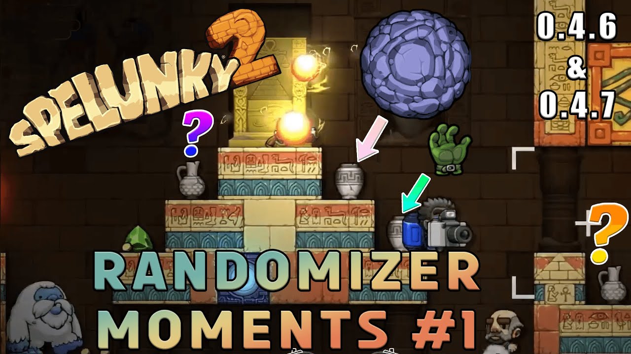 Spelunky 2 ｜Randomizer Moments #1