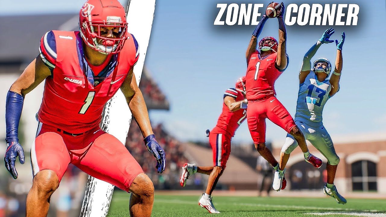 College Football 25 Road To Glory - ZONE CORNERBACK Taking over C-USA