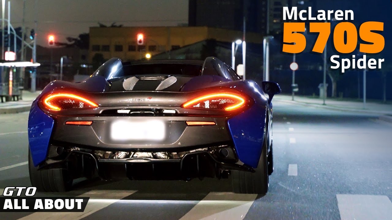 Mclaren 570S Spider nas ruas de São Paulo | GTO All About