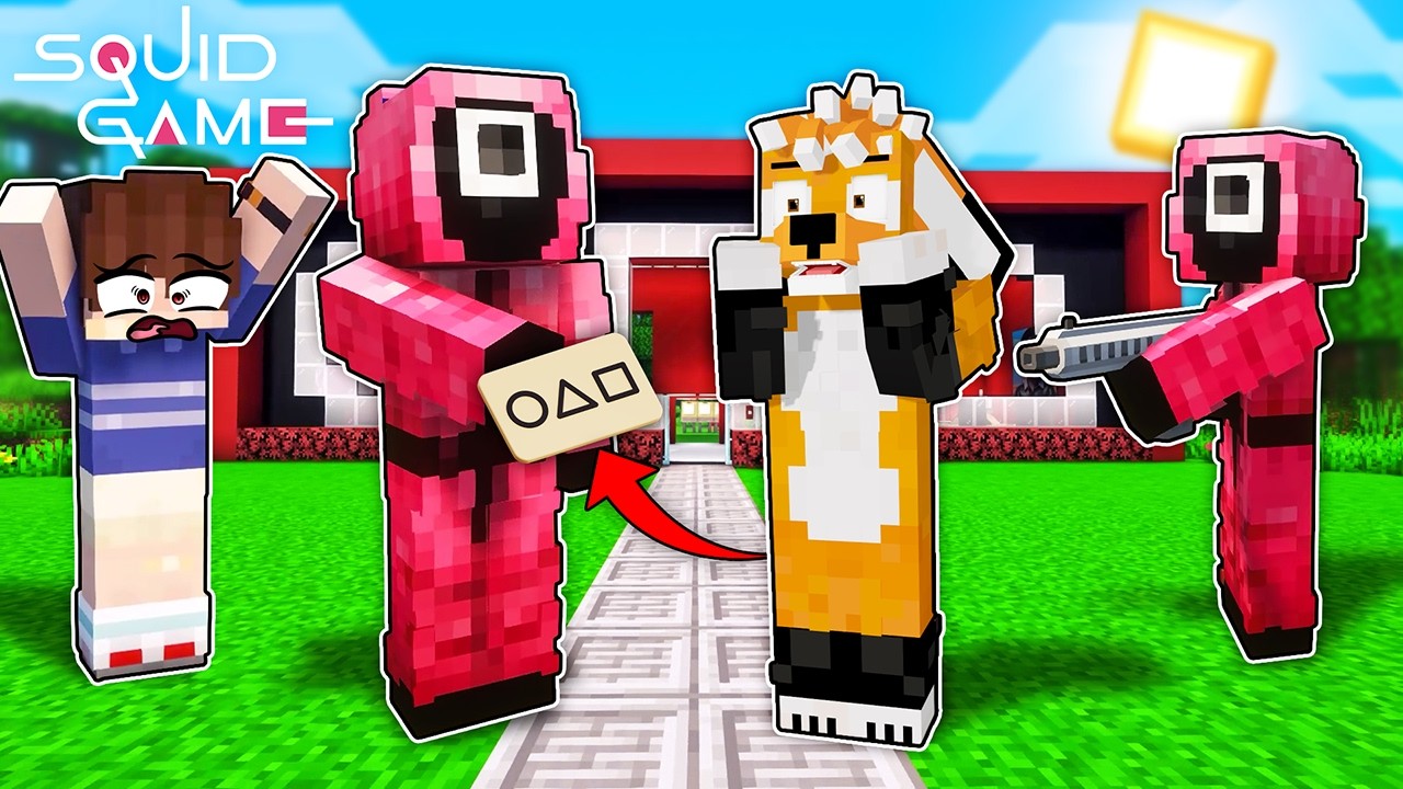 SQUID GAME W SOSNOWICACH w Minecraft!