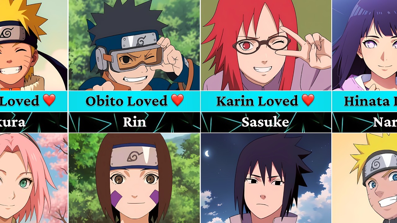 Naruto’s Most Iconic Couples | Who Loves Who in Naruto & Boruto