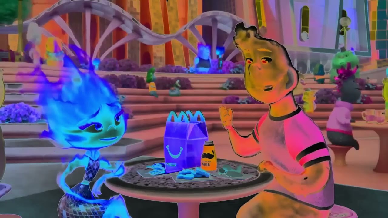 Elemental McDonald's Happy Meal Commercial Effects