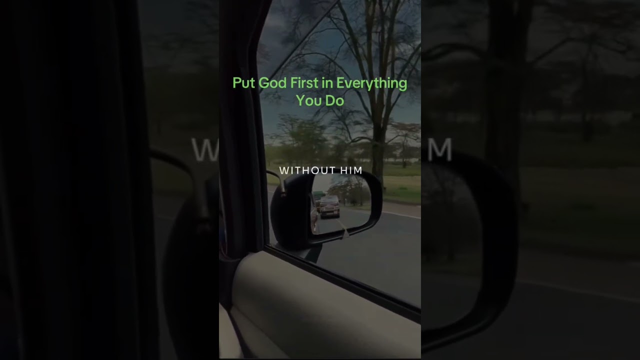 Put God First In Everything You Do&hellip;#motivation