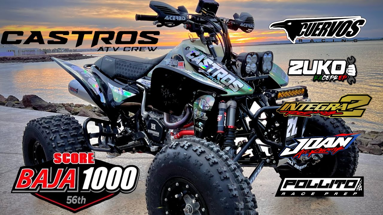 CASTROS ATV CREW 21A: 2023 BAJA 1000 • 4K
