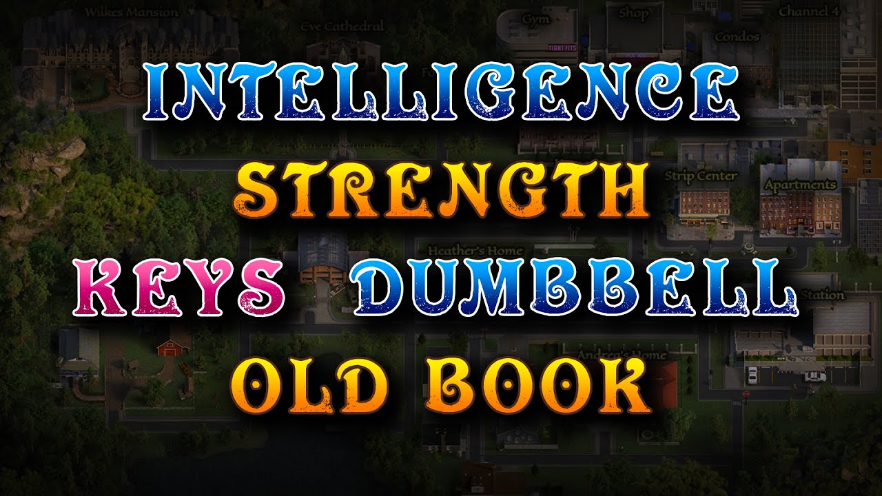The Genesis Order - Intelligence, Strength, Keys, Dumbbell, Old Book, Hell Key, Useless Key