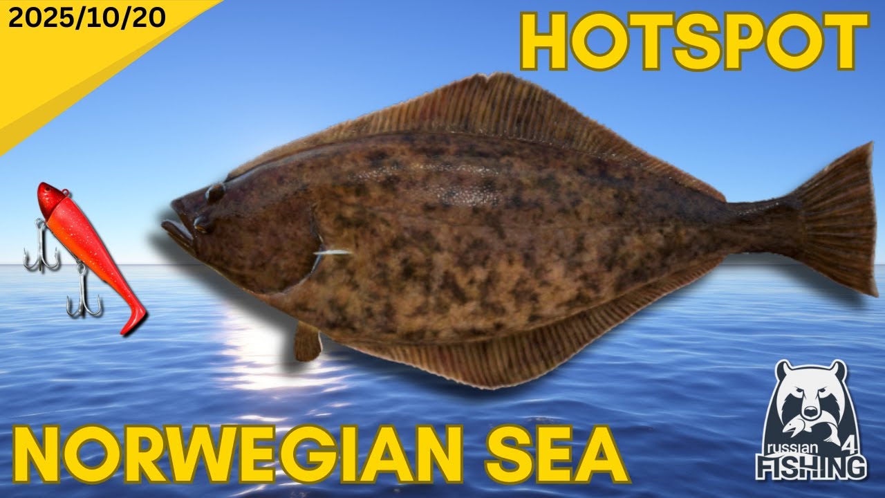 Hunting Halibut - Russian Fishing 4