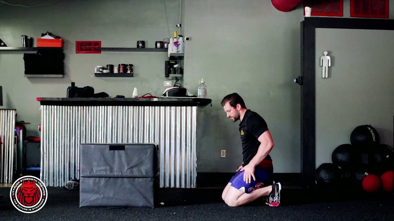 Kneeling Jump To Box Jump
