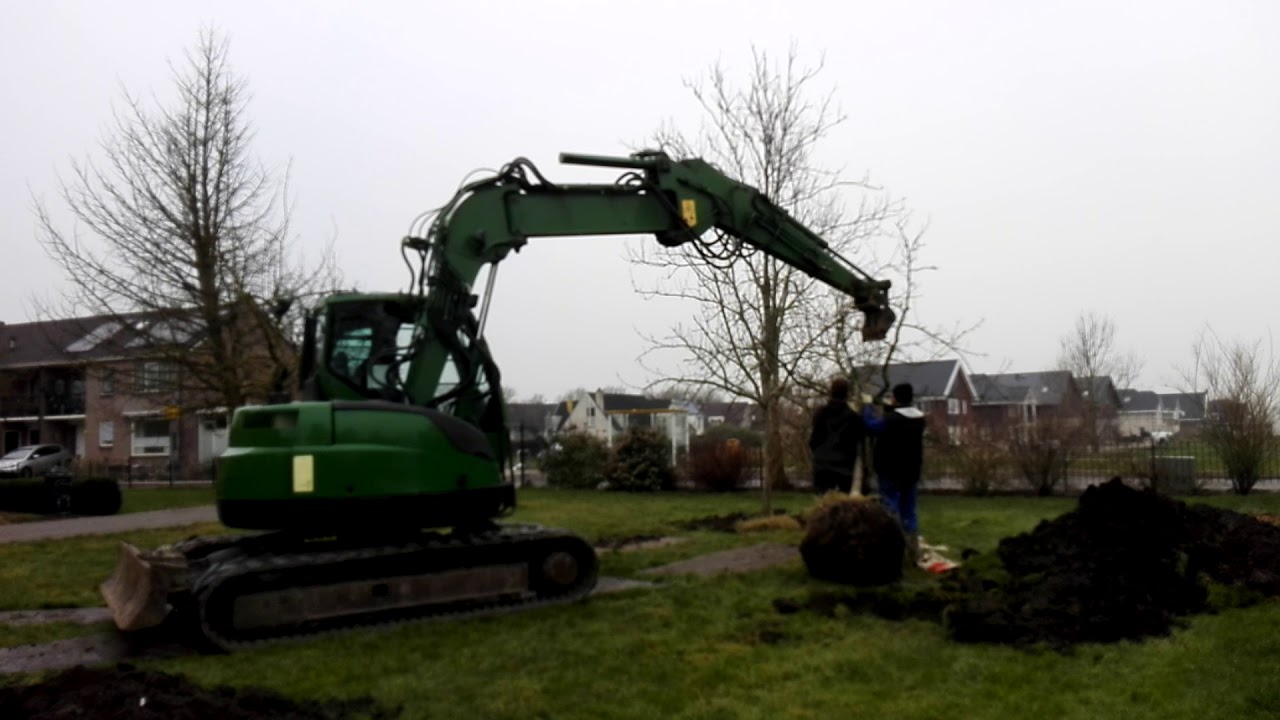 Aanleg boomgaard (hoogstam fruitbomen) door Schouten Bomen & Loonbedrijf