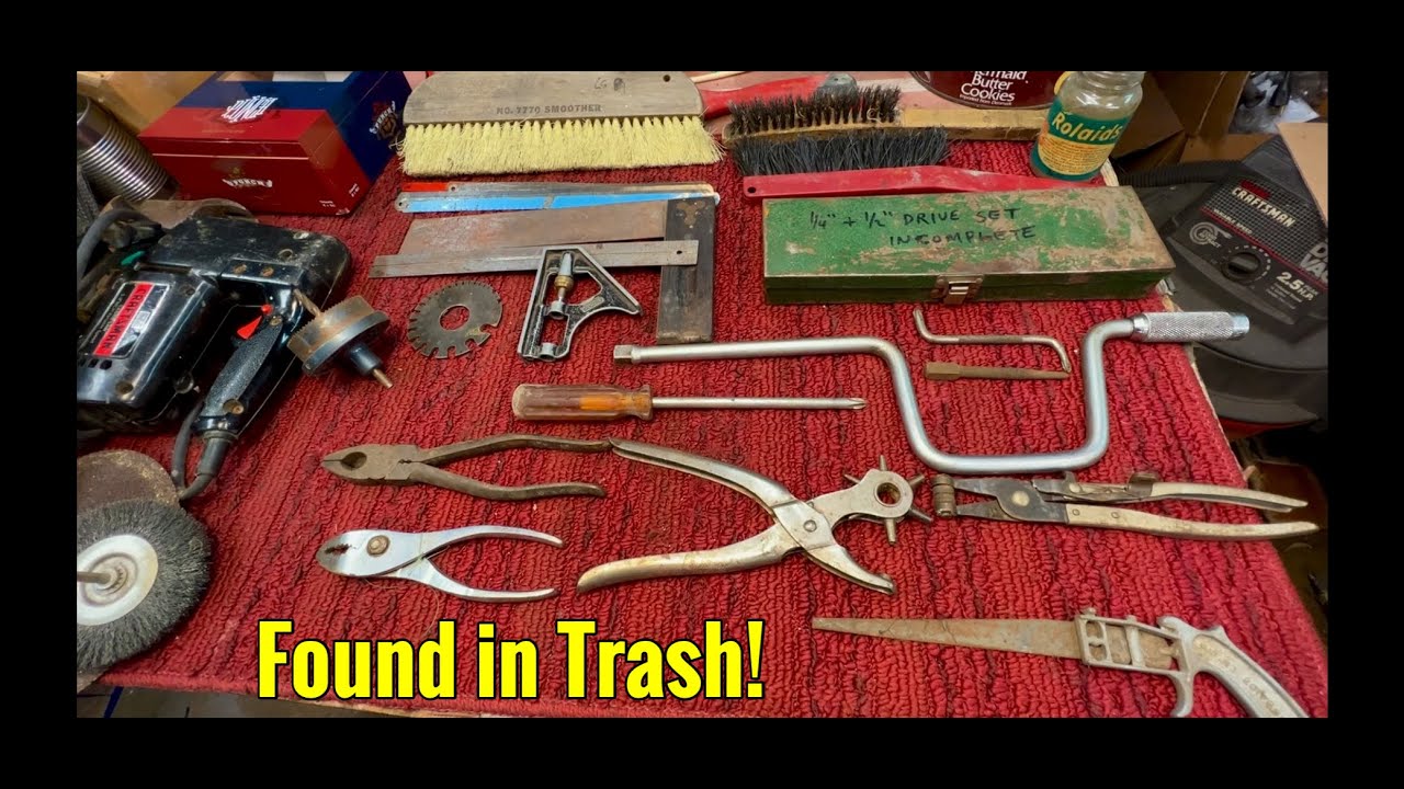 Great Tools Found In The Trash and Restored!
