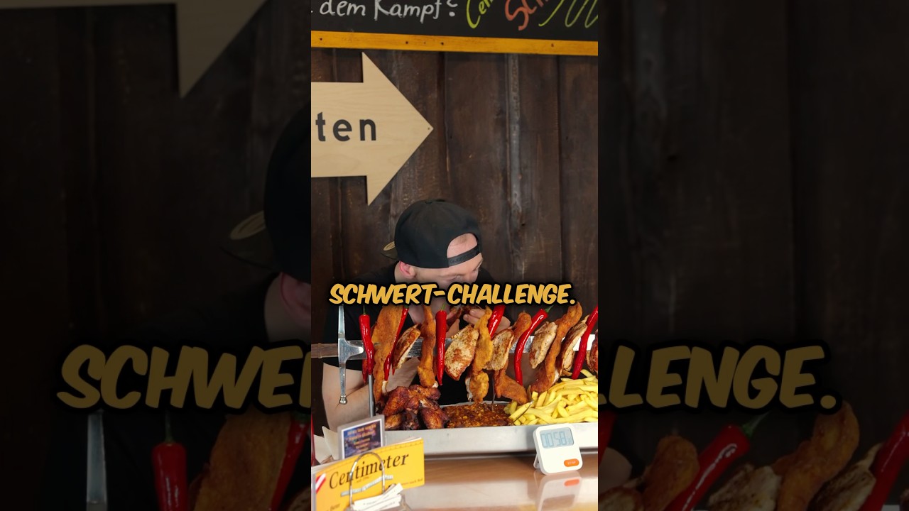 🍽️ @BigMeatsFood  vs. die ultimative Schwert-Challenge! ⚔️🇦🇹 #centimeter