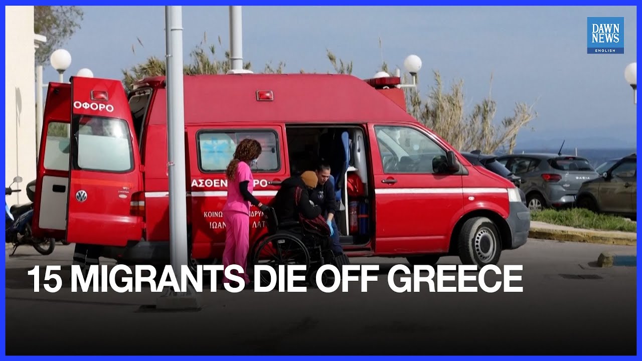Doctor Describes Dramatic Scene After 15 Migrants Die Off Chios | Dawn News English